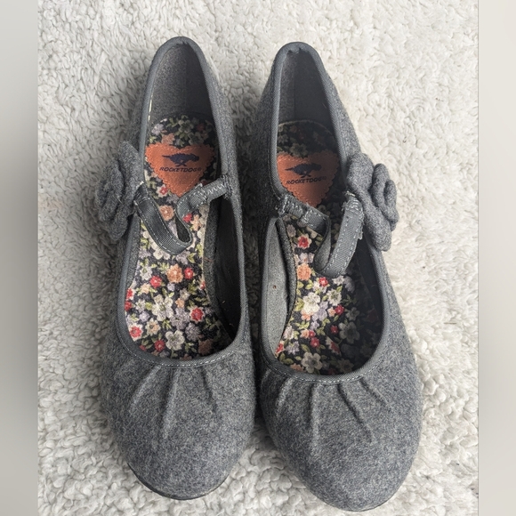 ROCKET DOG Heel Gray Women Shoes Size 8 Carpet Texture - Picture 2 of 9